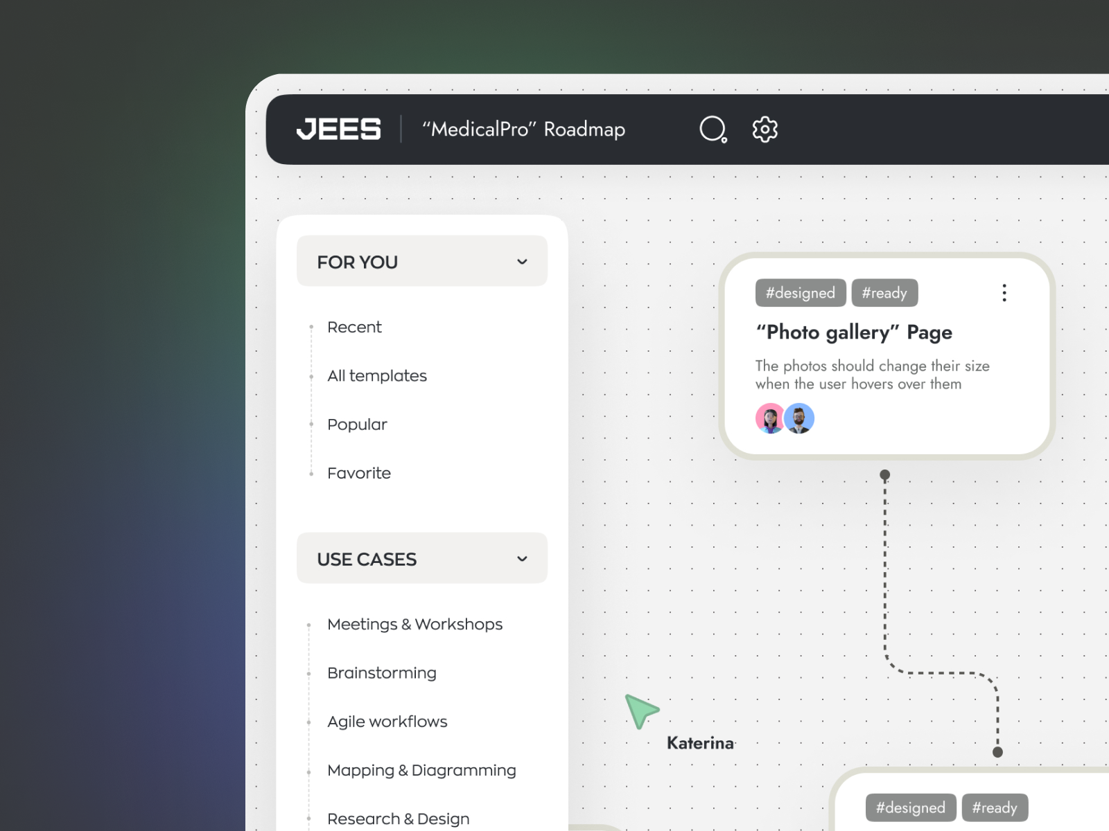 Road Mapping Tool iPad app UI by Ronas IT UI/UX Team on Dribbble