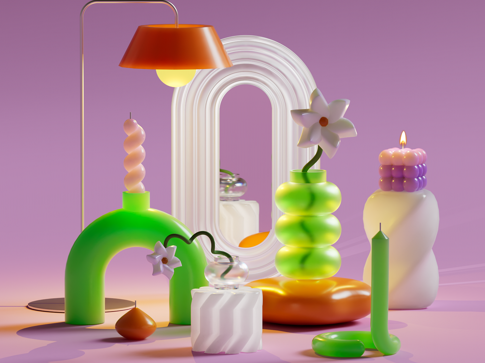 Modern Still Life by Valeria Dubych on Dribbble