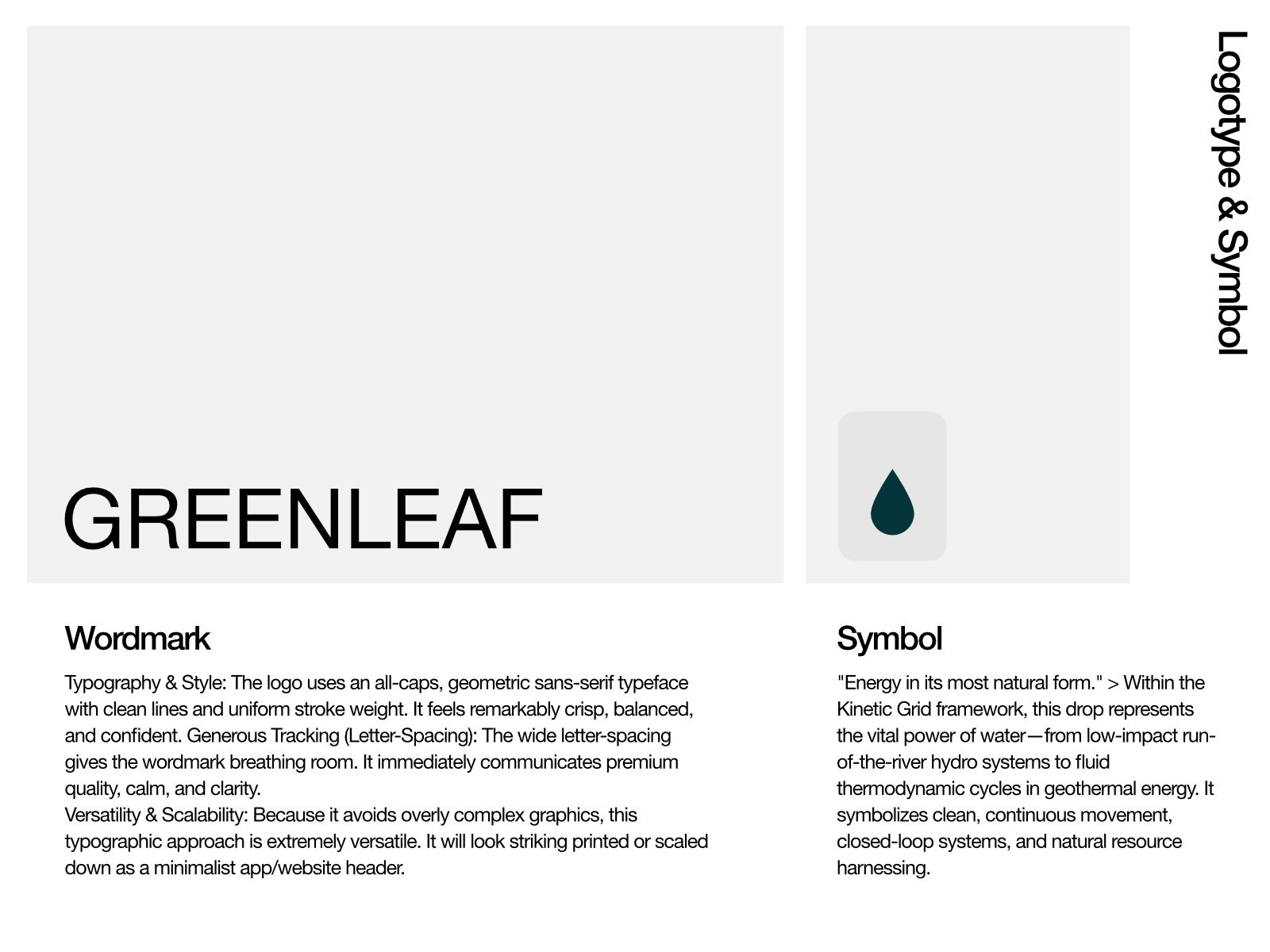 Greenleaf branding graphic design logo