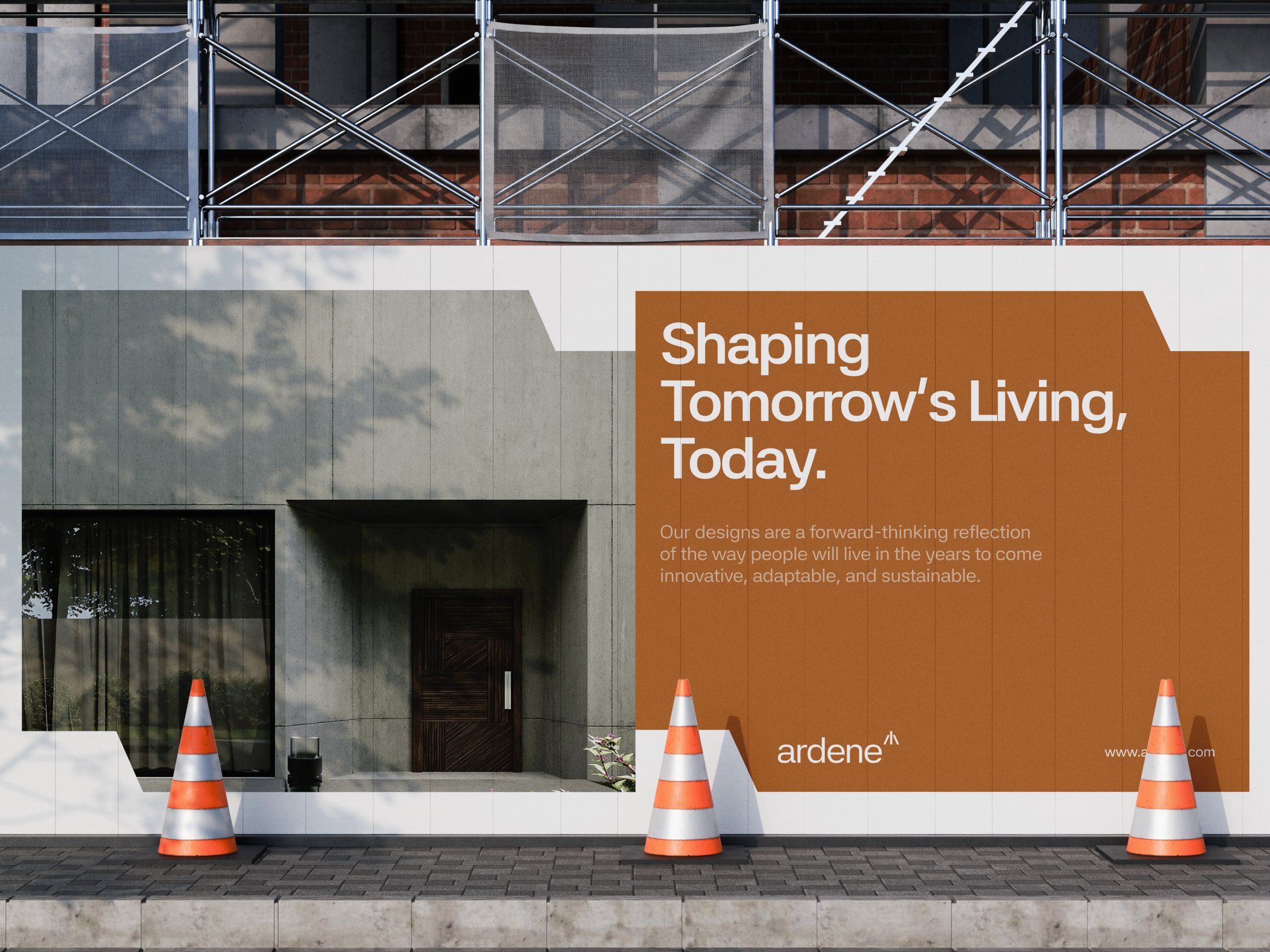 Case Study: Real Estate Company Brand Identity & Website Design architectural company architecture brand guidelines brand identity branding graphic design icon landing page design logo logodesign outdoor branding property property website real estate real estate branding typography ui ux website website design