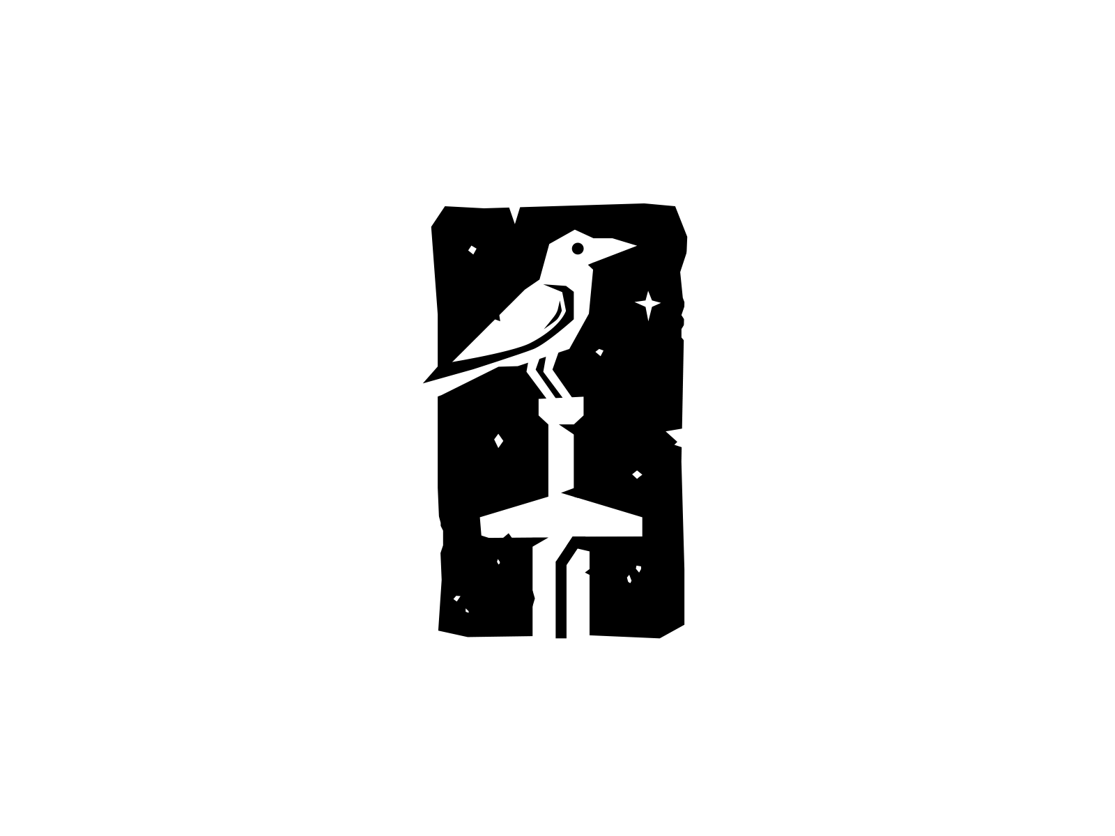 Logo for game studio brand brand design brand designer branding branding design branding designer crow game game studio game studio logo logo logo design logo designer logodesign logodesigner logotype raven sword sword logo visual identity