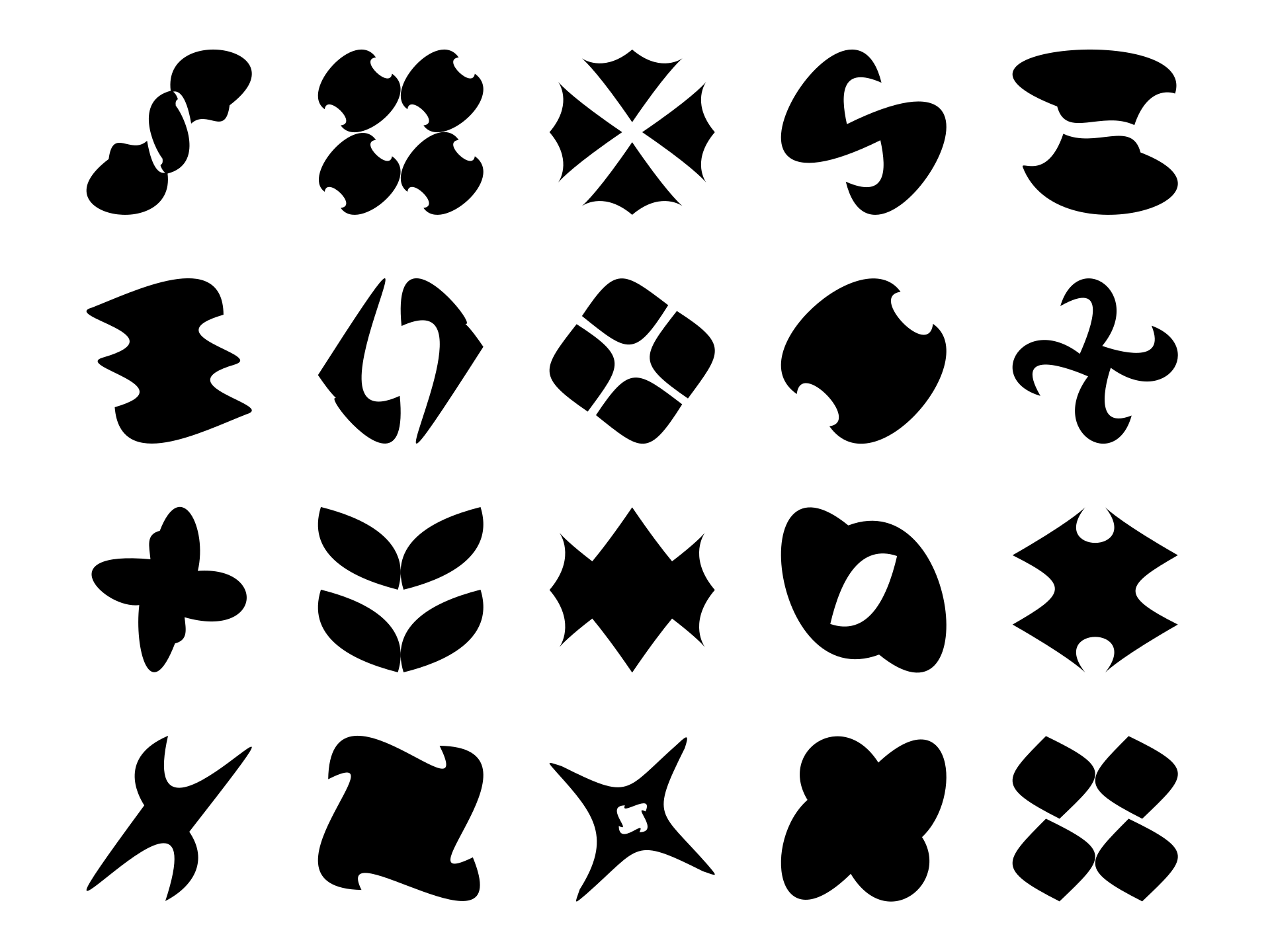 Multi‑Form Trial Session abstract logo angle unified co‑creation curvature control density balance form generation high precision multi‑form node design origin structure prototype based structural design trial creation