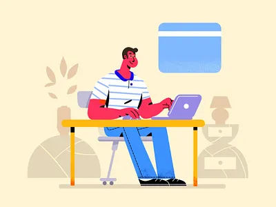 RAJA! character character design design illustration illustrator motion design motion graphics