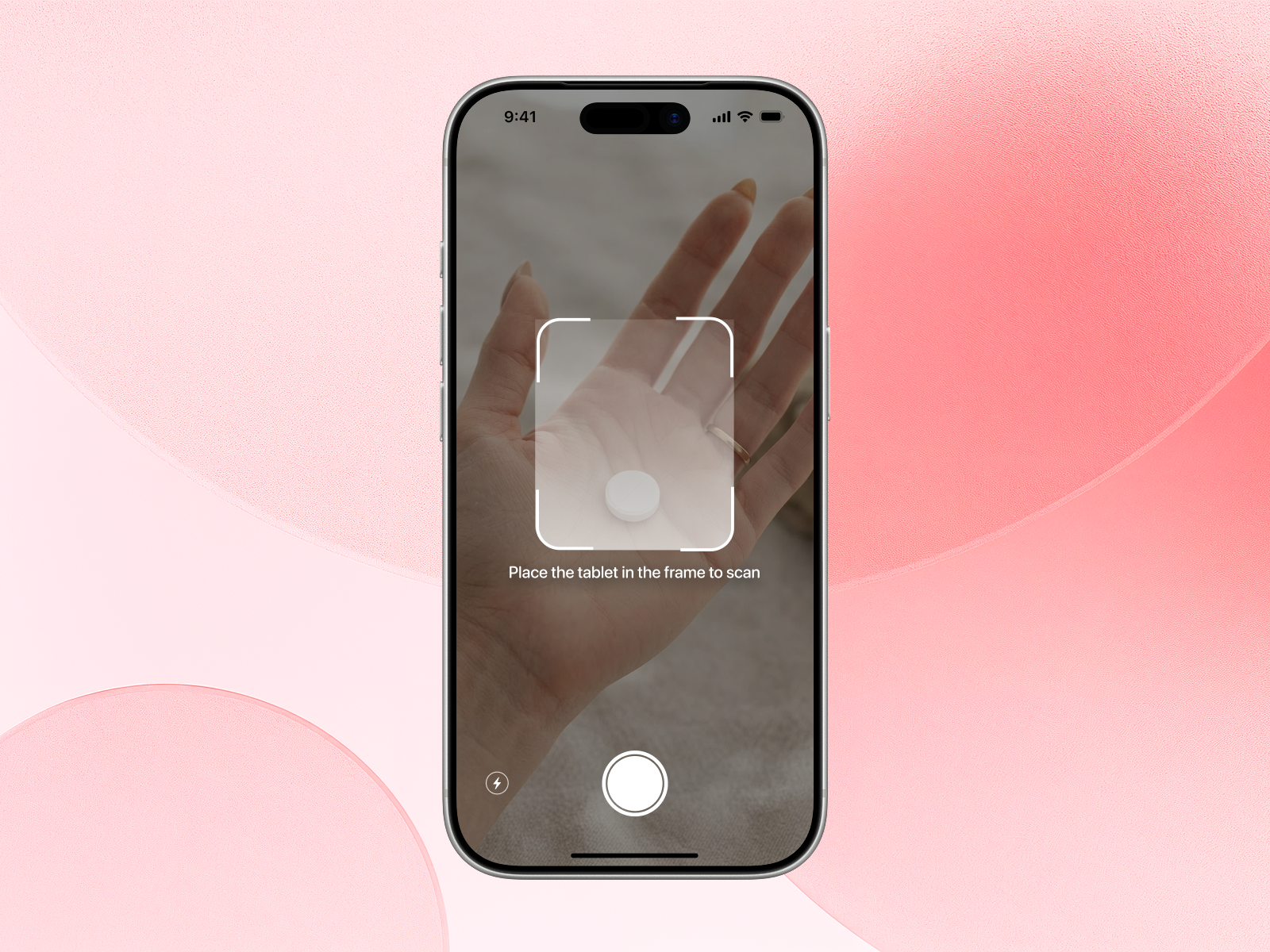 Pill Scanner — AI Medication App UI, Health App app ui design camera ui figma health app healthcare ui ios app design medical app ui medication app medication tracker mobile app design mobile ui pill identifier pill scanner scanner ui ui ux design