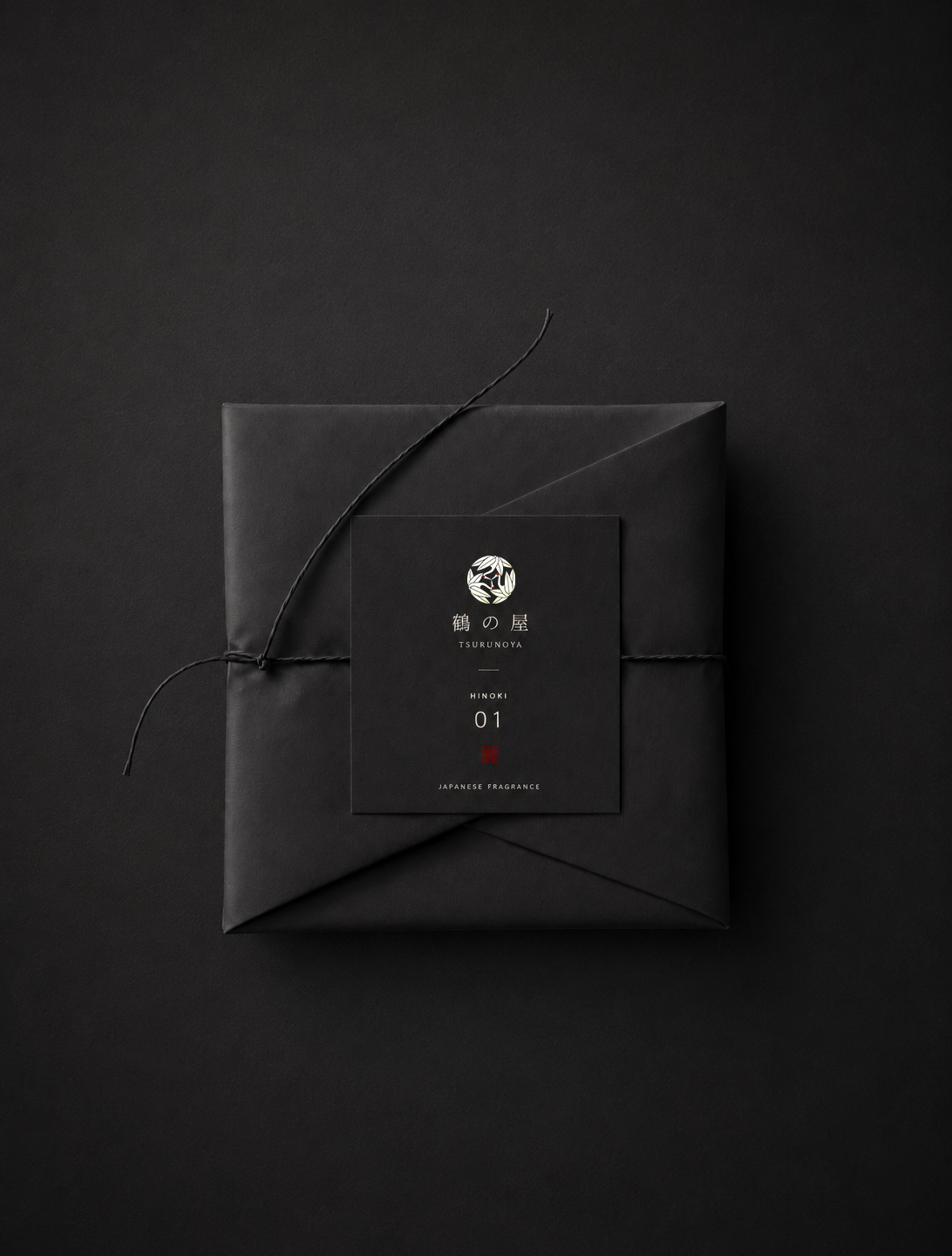 TSURUNOYA — Japanese Fragrance Brand Identity brand identity branding design graphic design illustration japanese aesthetic japanese logo kamon logo logo design luxury branding minimal logo package package design packaging design ui visual identity