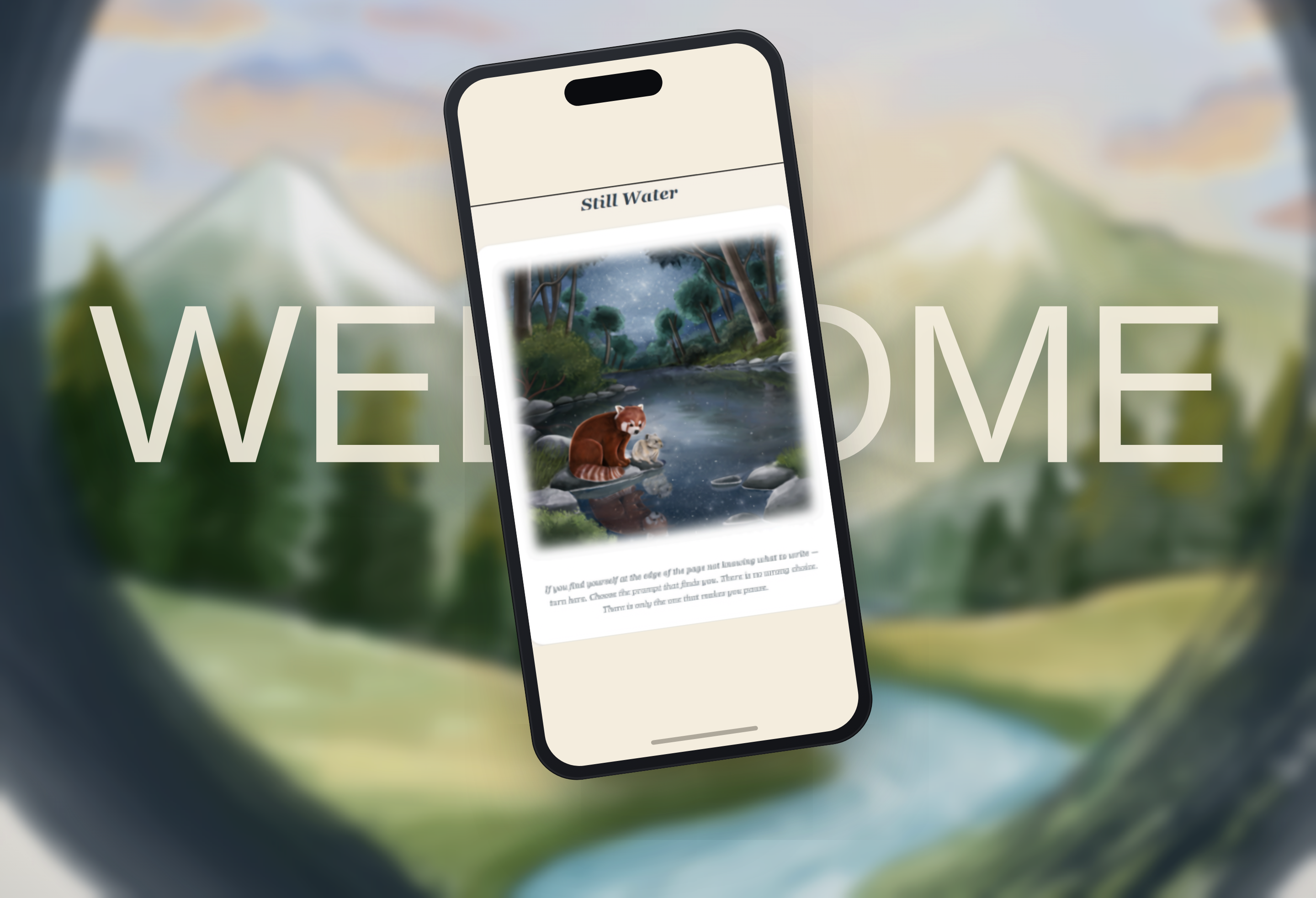 Mindfulness & Self-Discovery App appdesign characterdesign journalingapp mindfulness mobileapp productdesign uidesign uiux uxdesign wellnessapp
