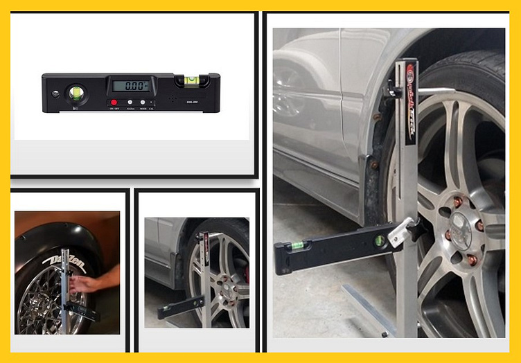 Digital Gauge Caster/Camber Gauge By QuickTrick Alignment by Alison