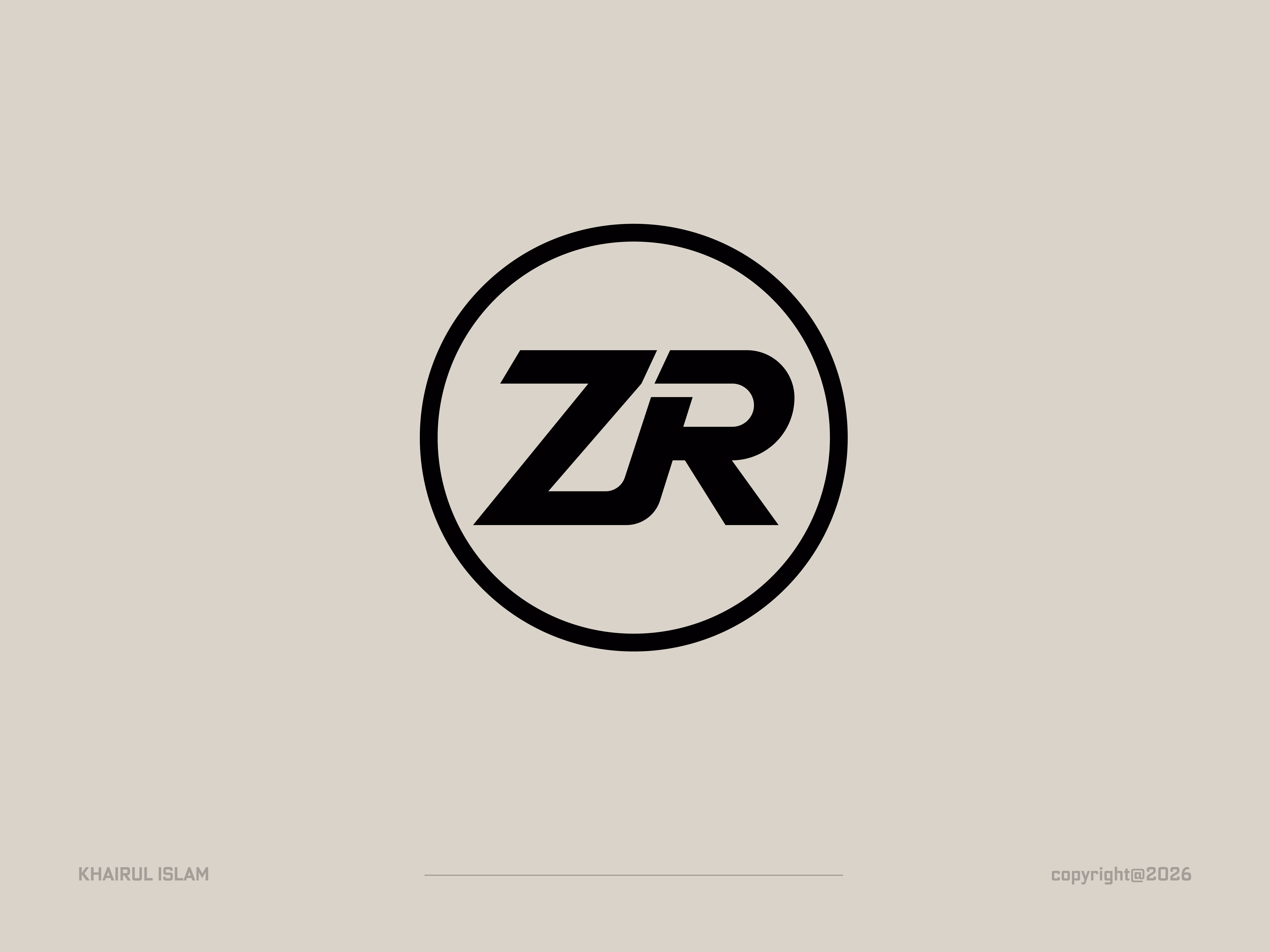 ZR Monogram Logo | ZR Logo | Fashion Logo brand identity branding clothing brand fashion brand fashion logo letter logo lettermark logo logo design logotype minimal logo modern logo monogram logo r logo wordmark z logo zr logo zr monogram