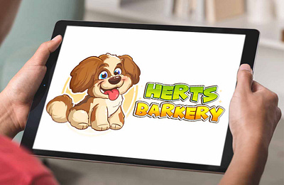 Cartoon mascot of the dog 2d 3d animation beehaya branding cartoon design freestyle graphic design illustration logo motion graphics ui vector