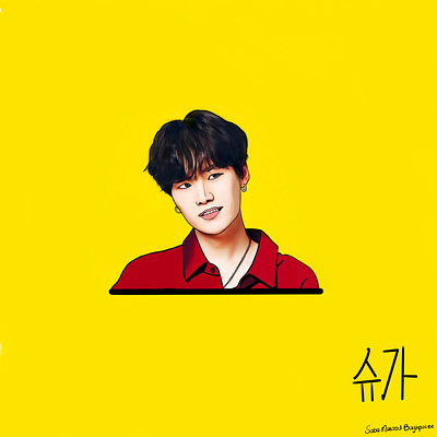 Suga app design graphic design illustration