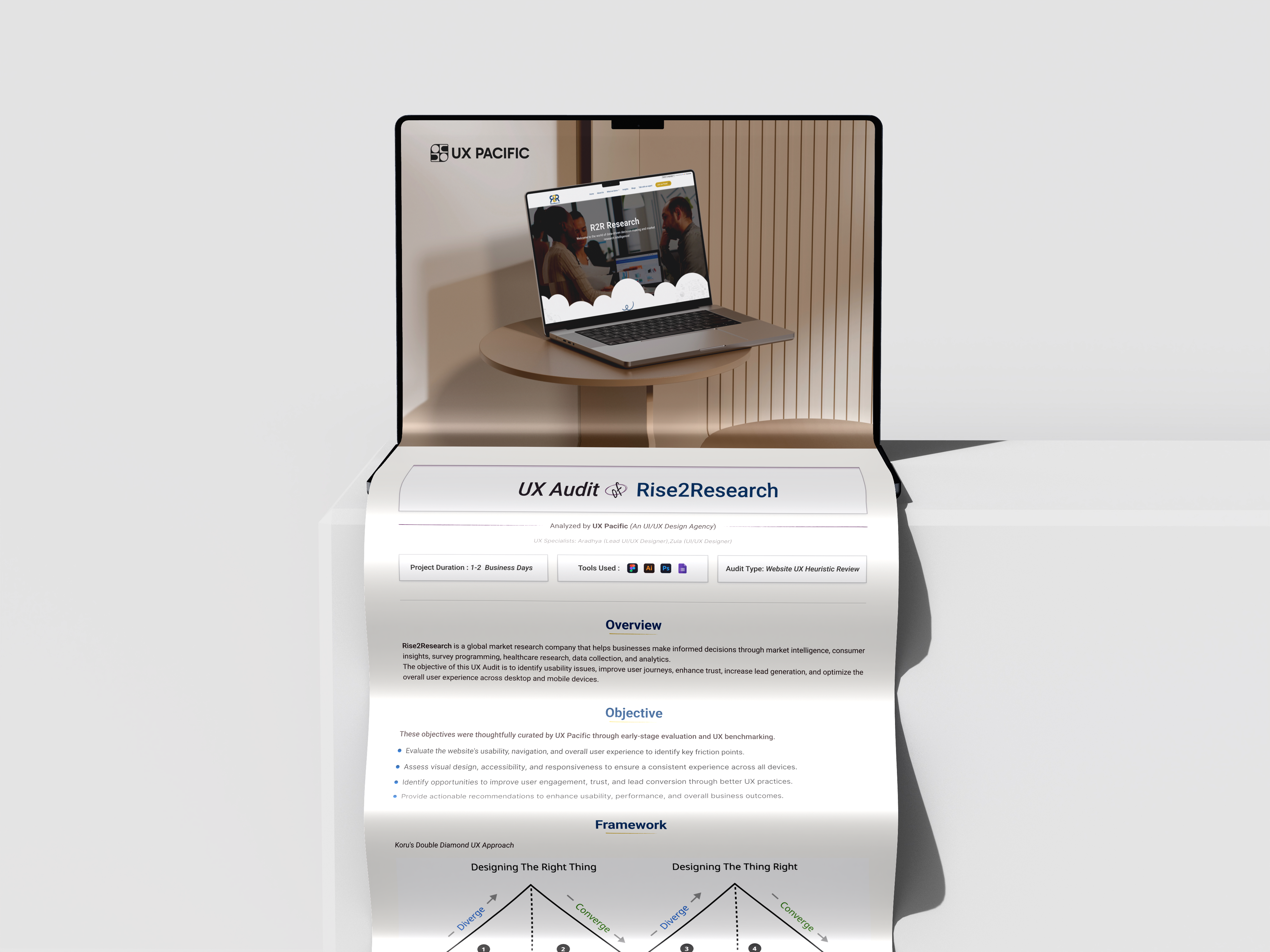 Rise2Research — UX Audit & Website Redesign Recommendations accessibility audit branding design illustration ui ui design ui ux design ux audit ux case study ux design ux recommendations