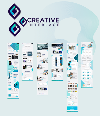 Tech Company design illustration ui ux website