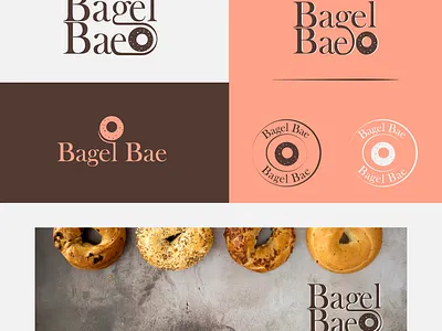 Bagel Bae bagel branding design graphic design icon logo
