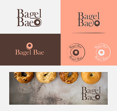 Bagel Bae bagel branding design graphic design icon logo