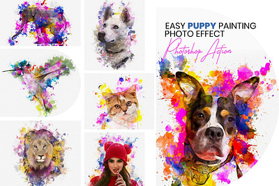 Animal Paint Pro Photoshop Action action animal art bussing desing paint pro photoshop shop