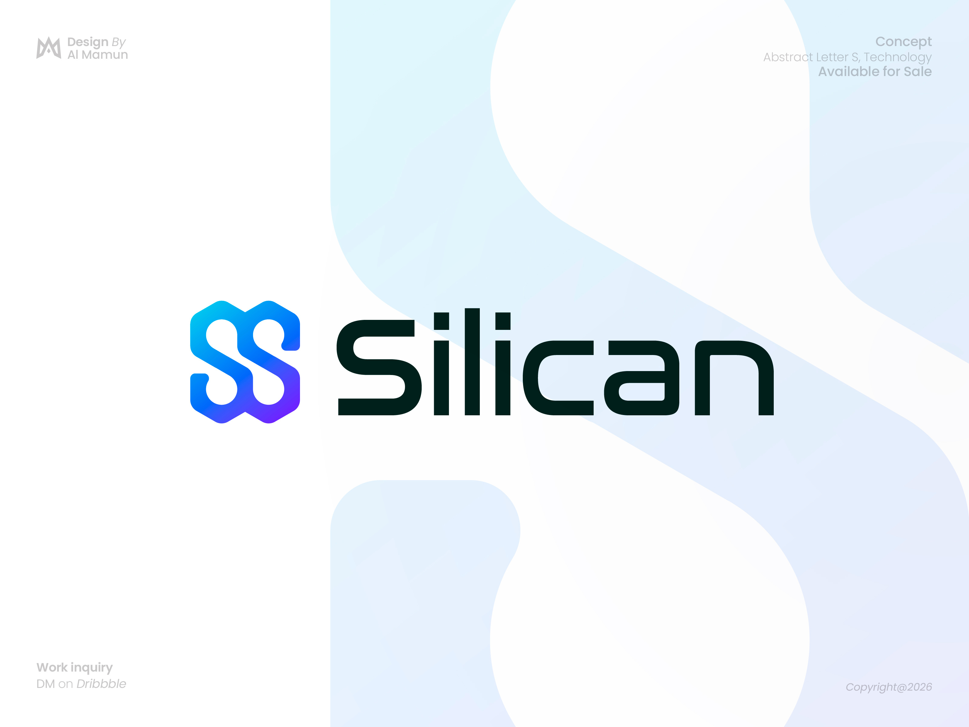 Silican – Modern Letter S, Technology Logo Design abstract logo brand identity branding digital branding futuristic logo geometric logo letter s logo logo logo design logo designer logo icon minimal logo modern logo s logo startup logo symbol tech branding tech logo technology branding technology logo
