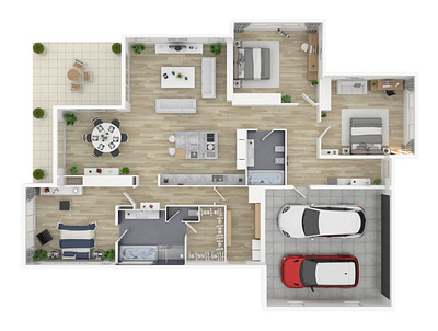 3D Floor Plan Rendering of 3BHK Apartment 3d animation studio in ahmedabad 3d walkthrough companies 3darchitecturalwalkthrough 3dexteriorrendering 3drenderindservices