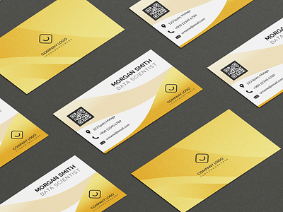 Business Card Design branding business business card clean company corporate minimal modern visual identity