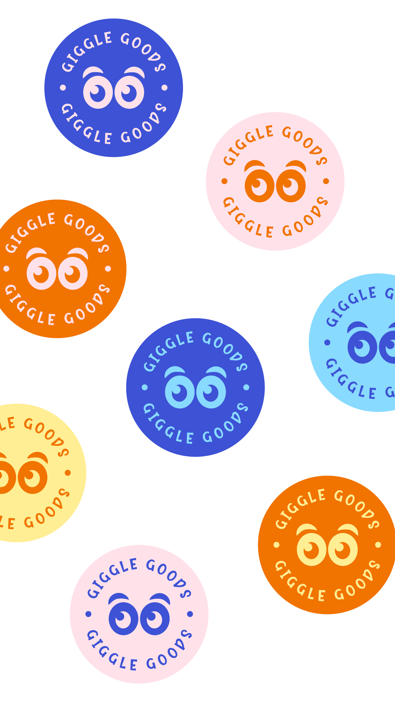 Bold children kid toys branding, submark stickers abstract animal bold brand design brand designer brand identity branding children graphic design graphic designer illustration kid logo logo design logo designer logomark playful stickers submark toys