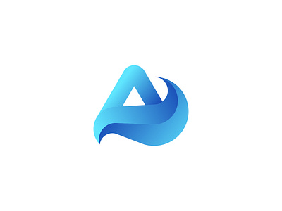 A colorful logo a a logo blue logo branding colorful kareem alaa letter mark logo monogram كريم علاء