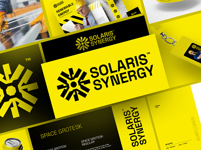 Solaris Synergy brand identity branding energy geometric graphic design logo logo design logogram logomark logotype modern logo solar logo sun logo