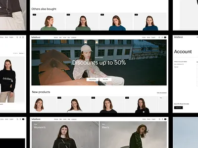 Labadiena Ecommerce Website animation design juste navickaite ui uidesign uxdesign web design