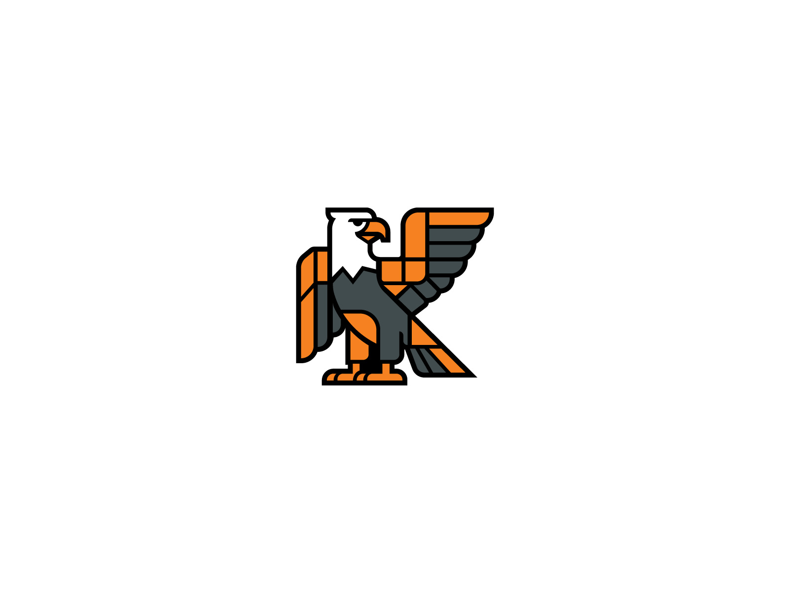 Geometric Modern Eagle Bird Logo Design for Sell 3d animal logo animation bird logo branding business logo design eagle logo falcon logo geometric bird logo geometric eagle logo geometric logo graphic design illustration logo motion graphics smart eagle logo tech bird logo ui vector