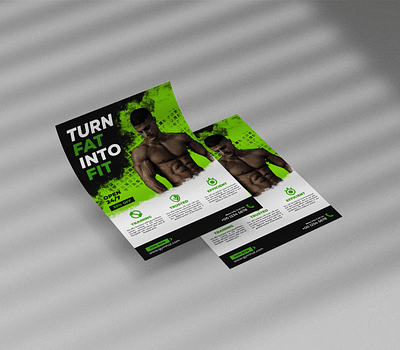 Poster Design ads advertising brochure clean fitness flyer graphic design gym layout design marketing minimal modern poster poster design simple social media
