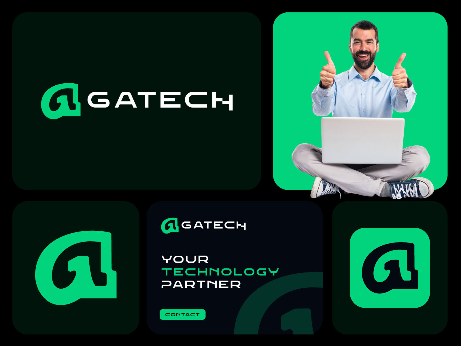 GA Letter Technology Logo and Brand Identity Design a logo branding creative logo design g logo ga ga logo letter logo logo logo design logo identity logos modern logo print saas saas logo software logo tech logo technology logo vector