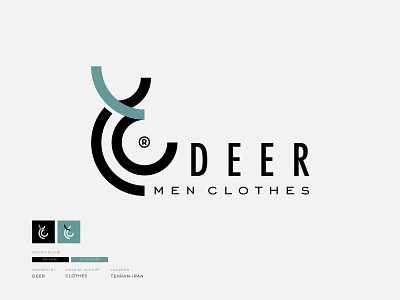 Deer Logo Design brand clothes logo logo design