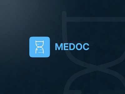 Medoc Branding brand brand design branding dark mode doctor graphic design light mode logo logo design medical app minimal online doctor telemedicine visual design visual identity