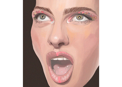 Emotions emotions fashion illustration photoshop portrait woman