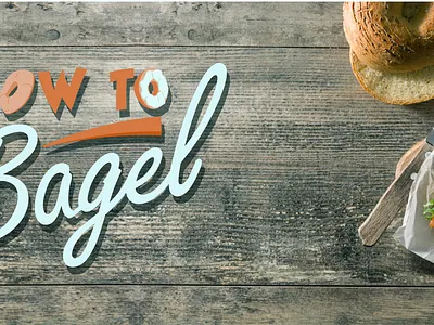 How to Bagel branding design graphic design icon logo
