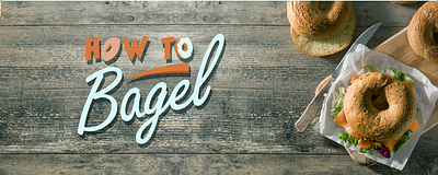 How to Bagel branding design graphic design icon logo