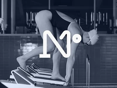 Logo Series - Nº1 - Number One behance brand designer branding bruno silva brunosilva.design design dribbble logo logo design logo designer logotipo number one nº1 portugal sport brand swimming symbol typography