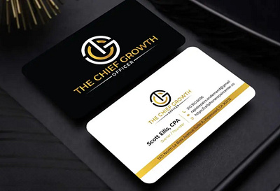 Business card graphic design