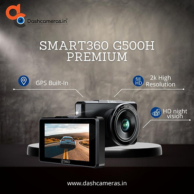 Smart 360 G500H Premium 70mai best dash cam for car car with camera dash cam dash camera dashcameras.in smart 360 thinkware