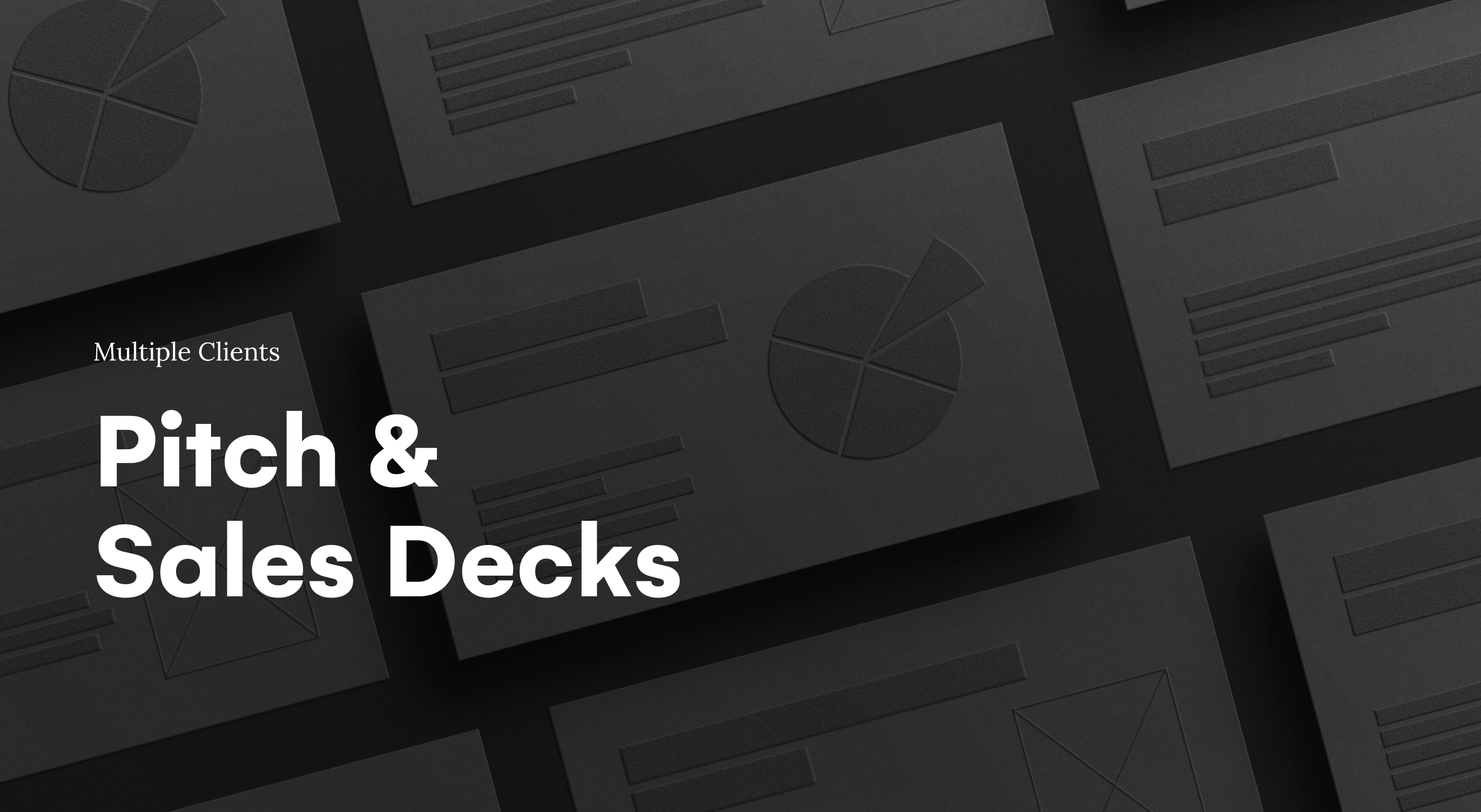 Pitch & Sales Decks branding corporate storytelling data heavy deck design infographic investor decks pitch deck product narratives sales deck visual design