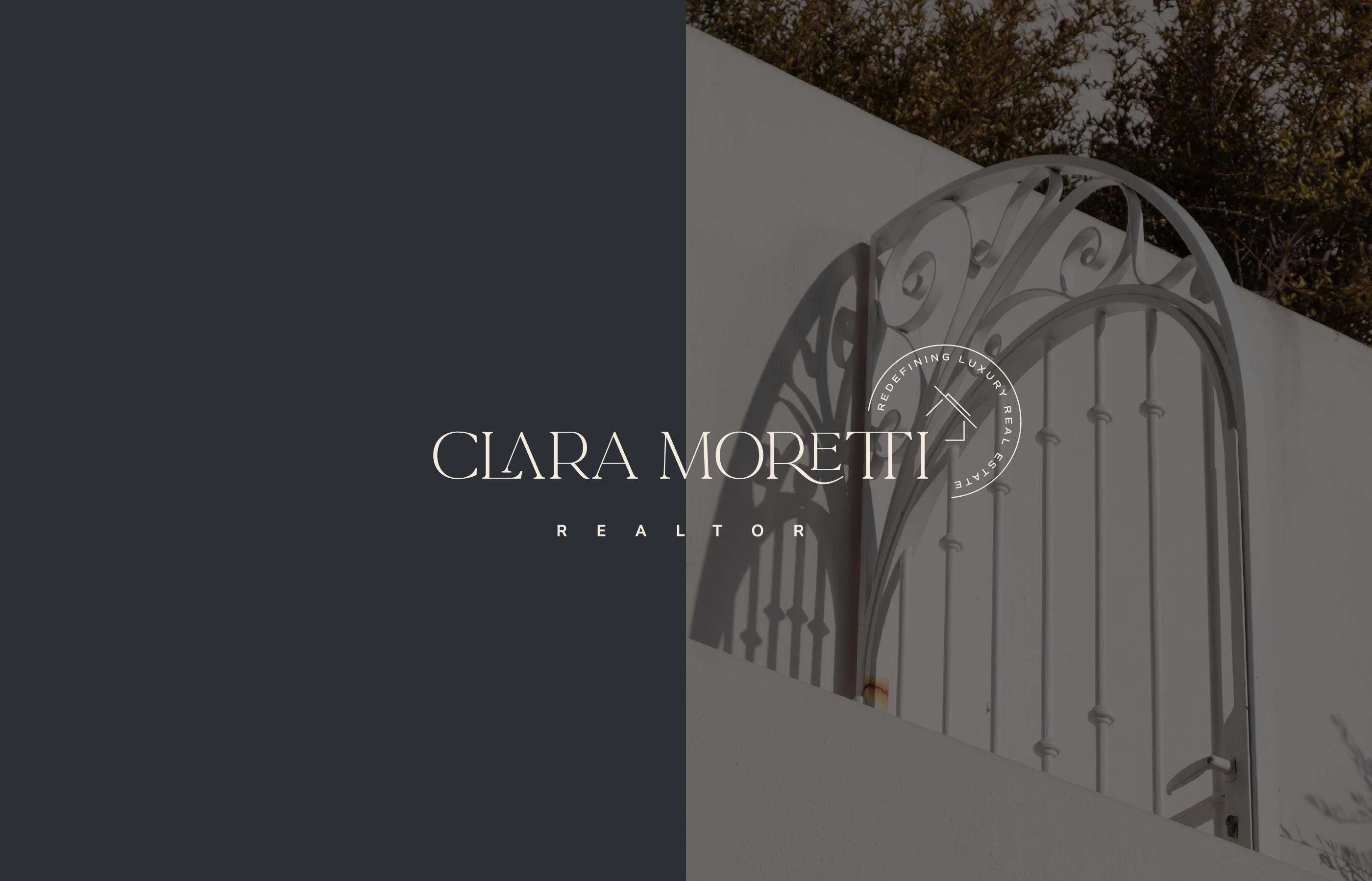 BRAND KIT — Clara Moretti branding graphic design logo