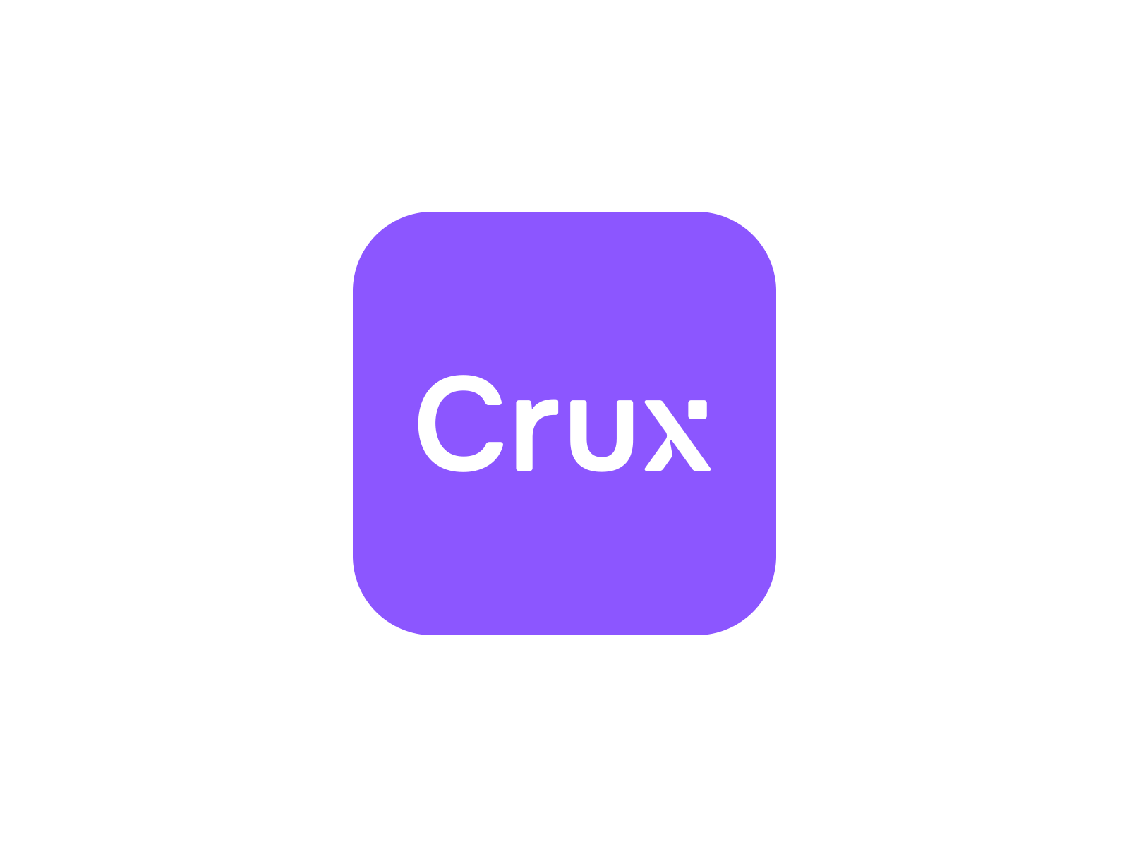 Logo for https://www.crux-hq.com/ brand brand design brand designer branding branding design branding designer it logo logo logo design logodesign logotype minimalism minimalistic logo research logo saas logo startup logo tech logo web3 logo x logo
