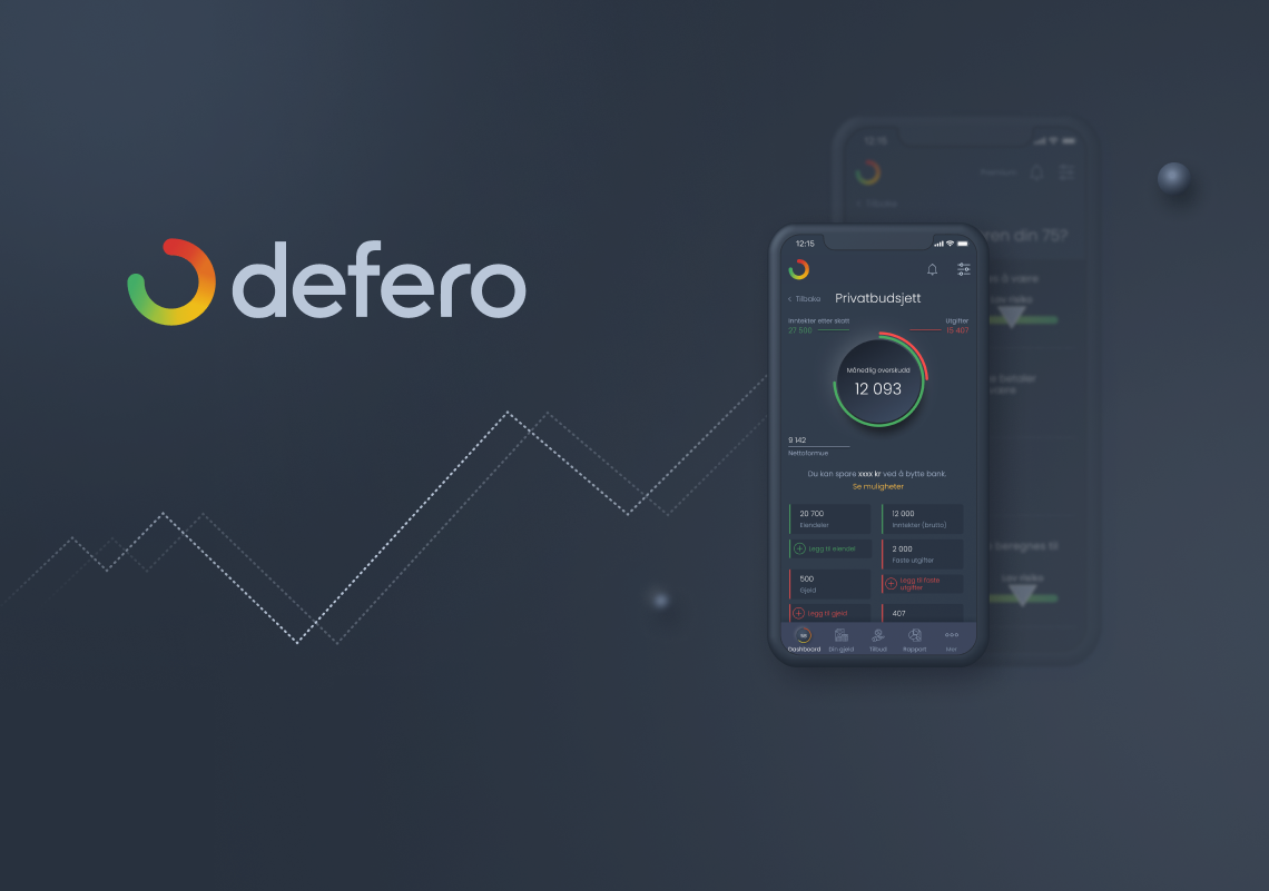 Defero - Secure Fintech SaaS UX/UI Design | Financial SaaS Figma