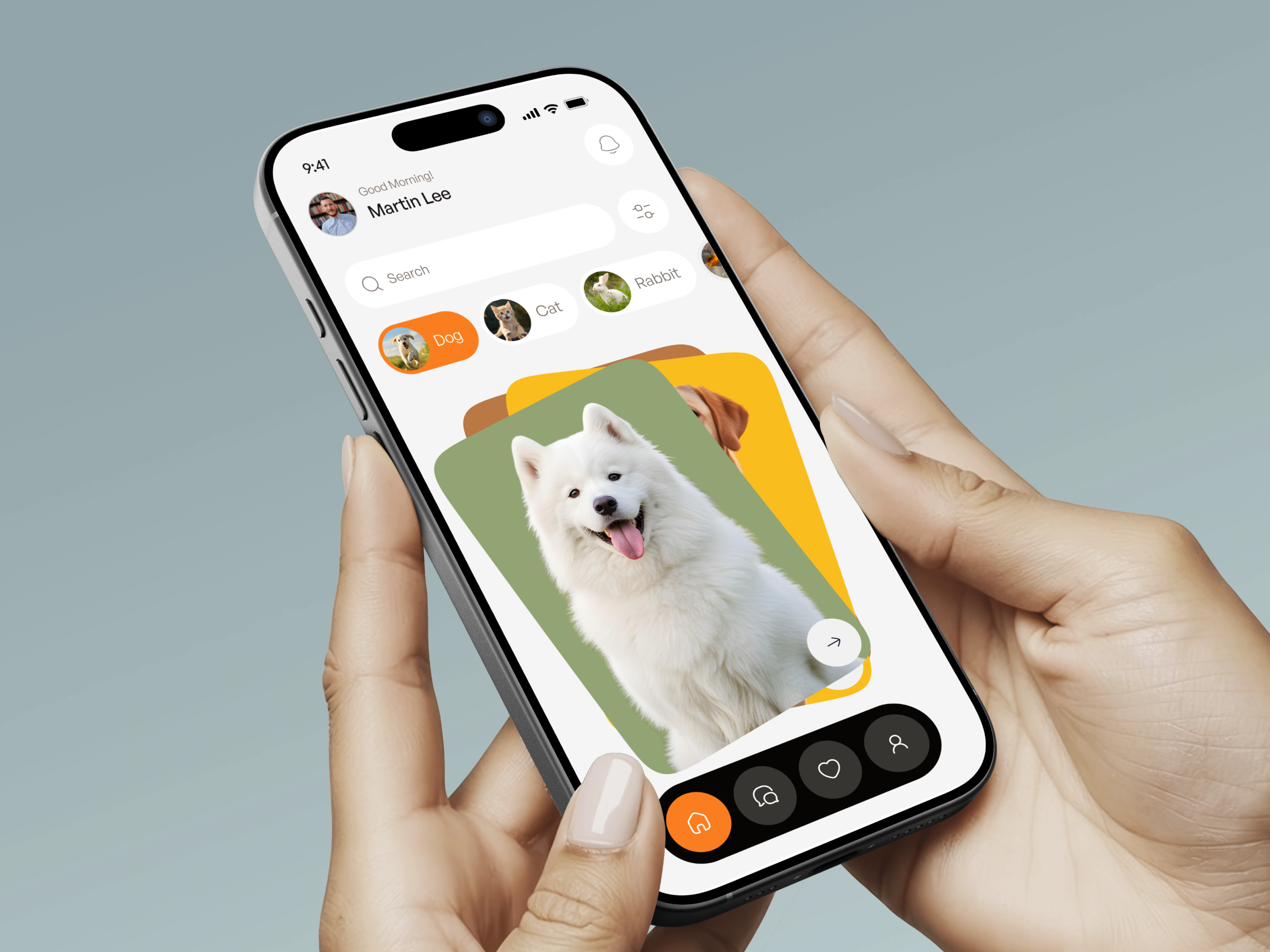 Pet Adoption App | Pet Shelter & Animal Rescue UI animal rescue animal shelter animal welfare app design cat adoption dog adoption mobile app mobile ui pet adoption pet app pet marketplace pet shelter ui design ux design