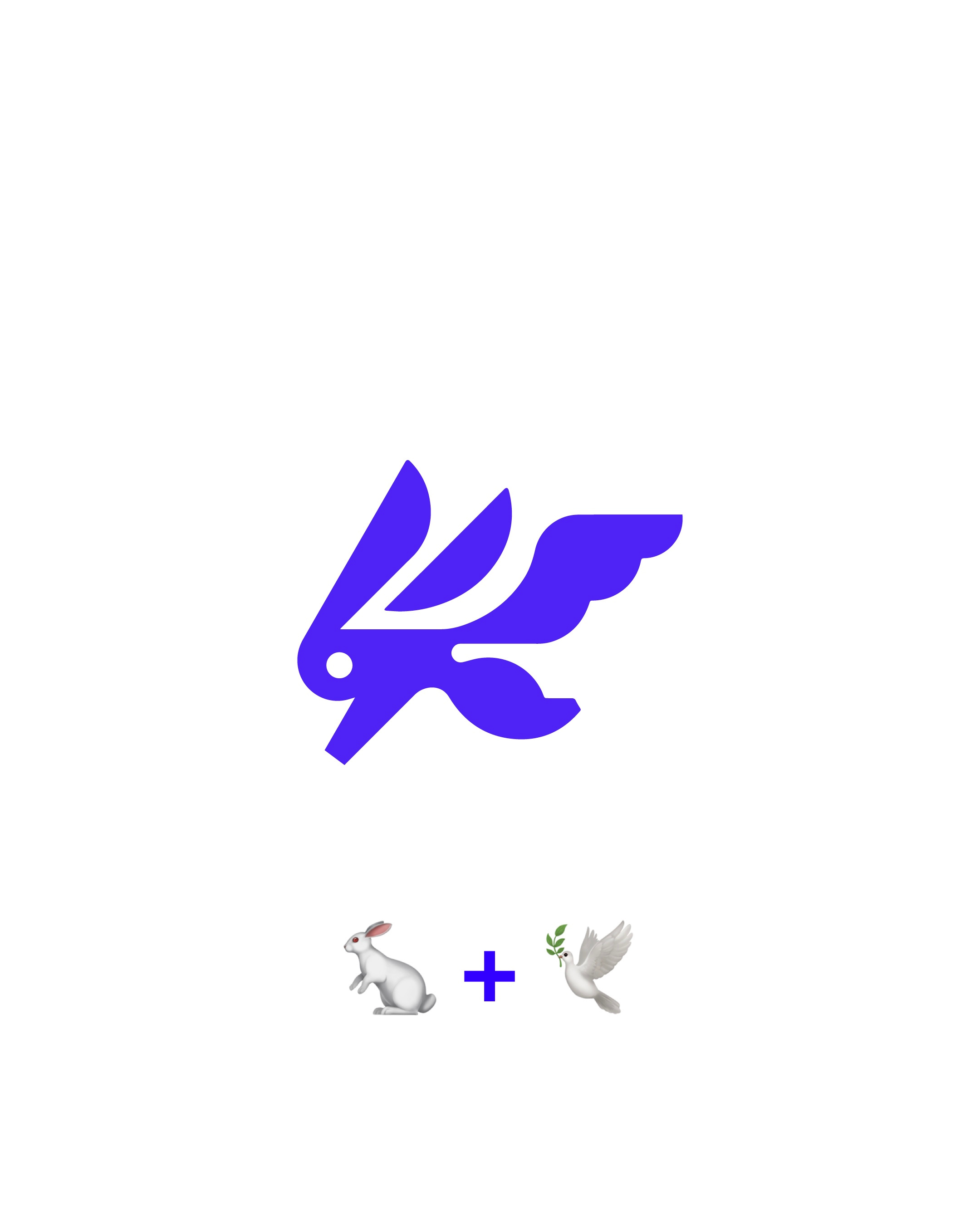 Flying rabbit logo design for purchase by Anhdodes anhdodes bird branding bunny design graphic design illustration logo logo design logo designer logodesign minimalist logo rabbit