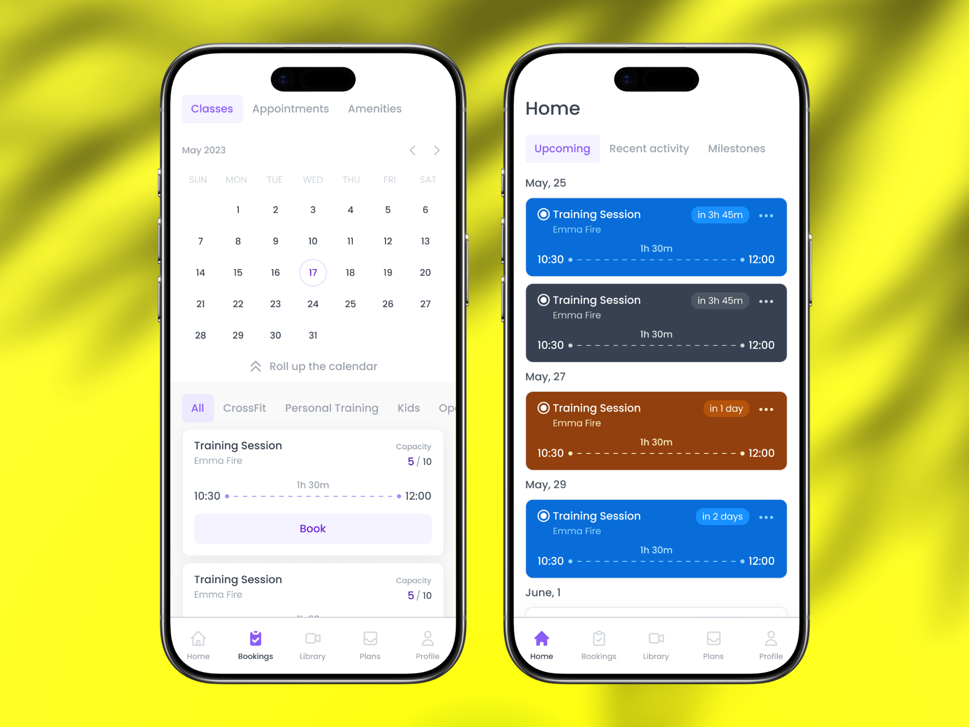 Gym Management Mobile UX for Booking, Payments & Errors b2b saas booking ux fitness saas fitness software gym booking gym management membership management mobile ux payment ux scheduling app