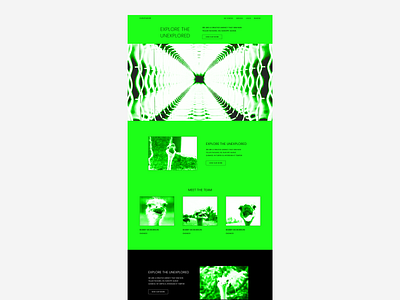 Landing page - Mind melt branding design modern ui ux webdesign