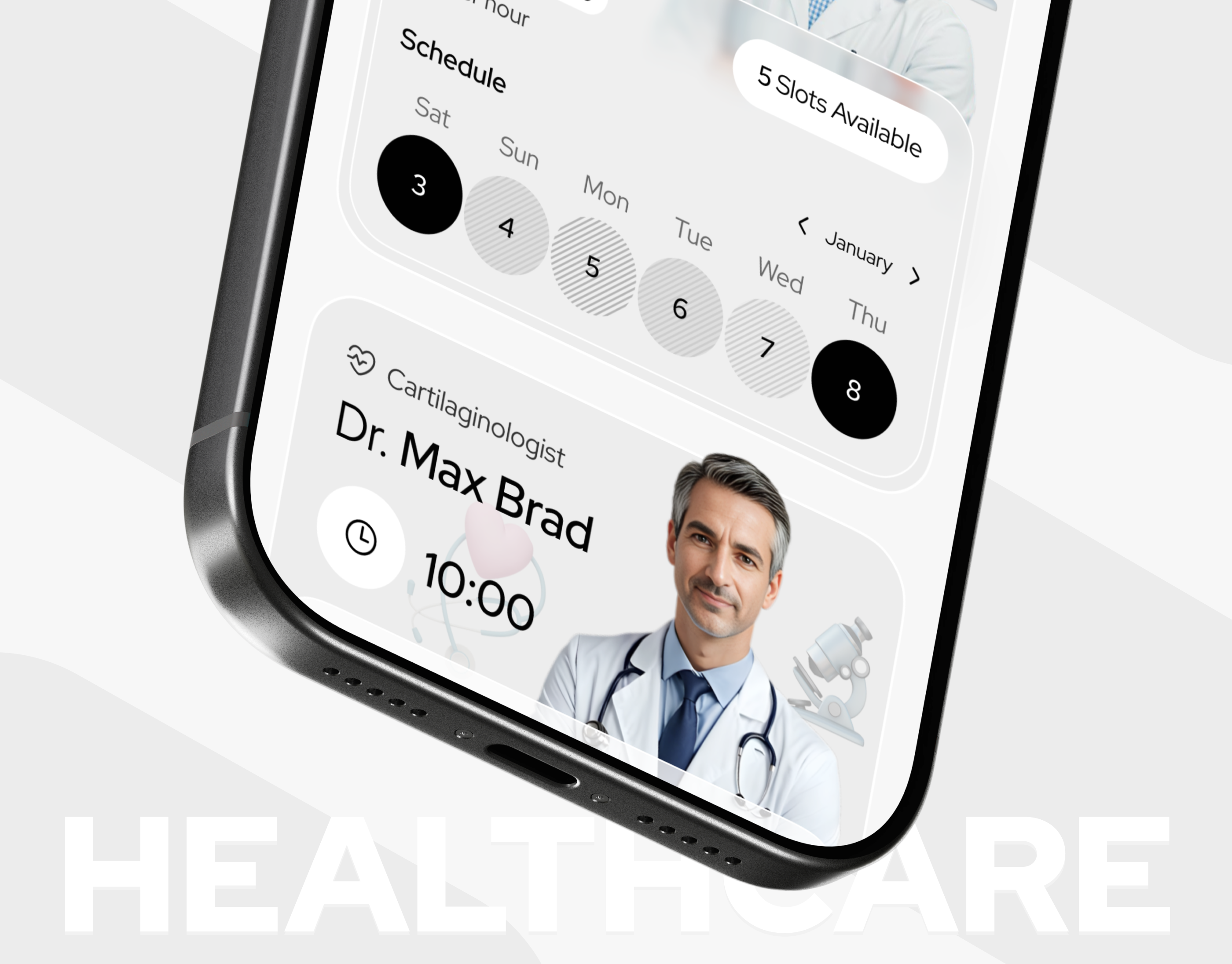 Doctor Booking & Healthcare Appointment Mobile App UI/UX Design app doctor appointment app doctor booking app find doctor ui healthcare app ui ux interface ios healthcare app medtech mobile app mobile app mobile ui product service stratup telehealth app design telemedicine ui ui ux web