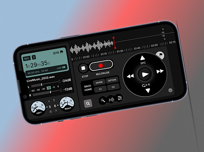 Voice recorder build dailyui design designdrug figma ui ux voice record watchmegrow