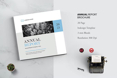 Annual Report 2023 agency annual annual report brochure brochure 2023 business business brochure company company profile corporate identity indesign portfolio print printable project proposal report template