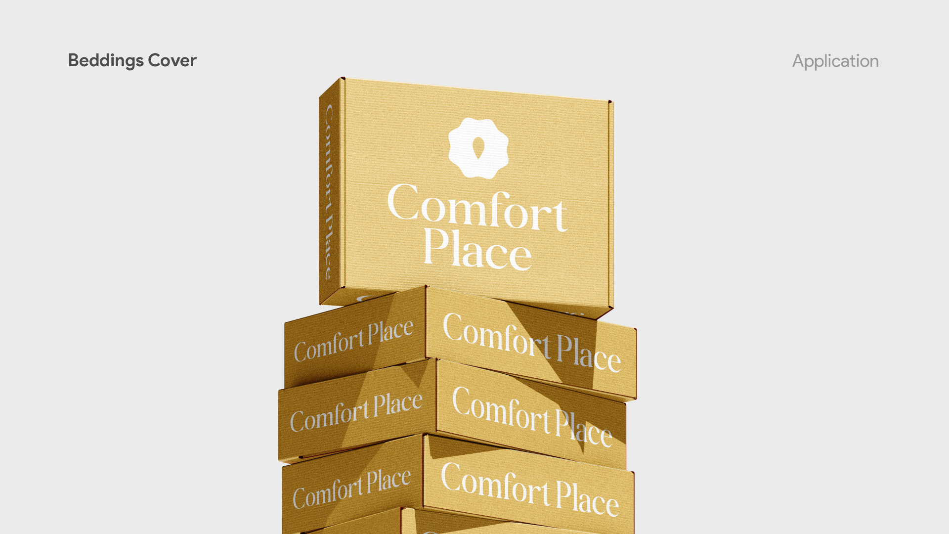 Comfort Place - Product Packaging Design 3d branding design graphic design illustration logo packaging product typography vector