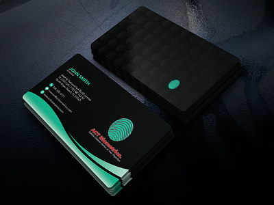 Modern business card design ai template branding business card card creative design graphic design grapsource identity card luxury card modern print design professional qr code visiting card